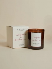 Cornflower and Meadow Rose Scented Candle by Plum & Ashby